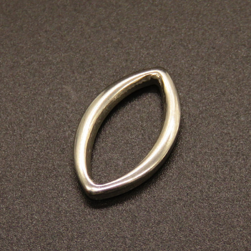 304 Stainless Steel Linking Rings,Horse Eye,True color,21x12mm,Hole:16x7mm,about 1.6g/pc,50 pcs/package,XFFO00528aaha-611