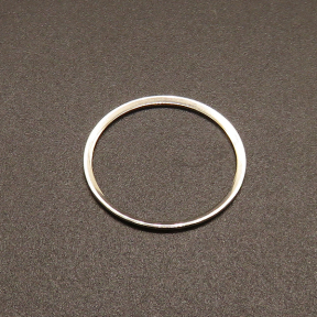304 Stainless Steel Linking Rings,Ring,True color,25x1mm,Hole:22mm,about 0.6g/pc,100 pcs/package,XFFO00535vabkb-611