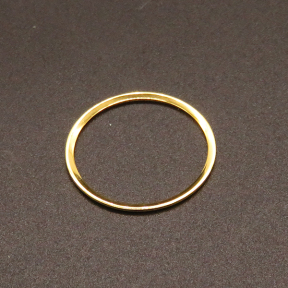 304 Stainless Steel Linking Rings,Ring,Vacuum plating Gold,25x25mm,Hole:22mm,about 0.6g/pc,100 pcs/package,XFFO00573vabnb-611