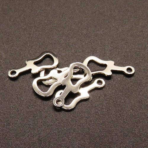 304 Stainless Steel Pendants,Key,True color,14x6mm,Hole:1mm,about 0.2g/pc,100 pcs/package,XFPC02135vabhb-611