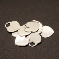 304 Stainless Steel Pendants,Heart Lock,True color,14x13mm,Hole:4x3mm,about 0.4g/pc,100 pcs/package,XFPC02153vabhi-611