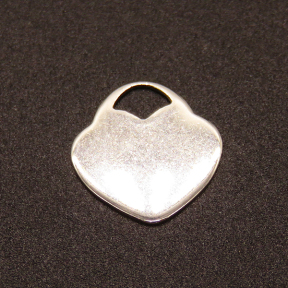 304 Stainless Steel Pendants,Heart Lock,True color,14x13mm,Hole:4x3mm,about 0.4g/pc,100 pcs/package,XFPC02153vabhi-611