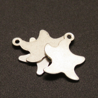 304 Stainless Steel Pendants,Starfish,True color,18x14mm,Hole:1mm,about 0.6g/pc,100 pcs/package,XFPC02163vabhi-611