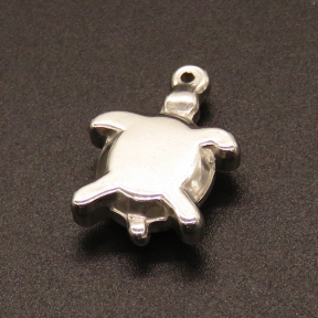304 Stainless Steel Pendants,Tortoise,True color,21x15mm,Hole:1mm,about 5.2g/pc,50 pcs/package,XFPC02223aahl-611