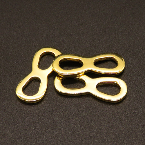 304 Stainless Steel Linking Rings,Infinity,Vacuum plating Gold,23x9mm,Hole:6x5mm,about 1.3g/pc,50 pcs/package,XFPC02371vabob-611