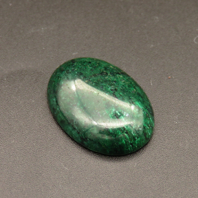 Natural Ruby in Zoisite Cabochons,Oval,Dyed,Green,6x18x25mm,about 4.6g/pc,1 pc/package,XFCA00034aaho-L001