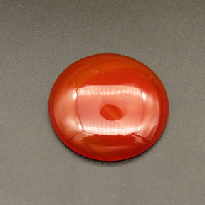 Natural Agate Cabochons,Semicircle,Red,9x40mm,about 22.3g/pc,1 pc/package,XFCA00050vbmb-L001