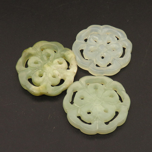 Natural Alabaster Filigree Joiners,Flower,Dyed,Green,4x28mm,about 4.2g/pc,1 pc/package,XFCA00119bbov-L001