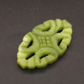 Natural Alabaster Filigree Joiners,Horse eye,Dyed,Random mixed color,4x21x34mm,about 5.8g/pc,1 pc/package,XFCA00131bbov-L001