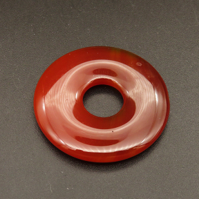 Natural Oriental Jasper Pendants,Donut,Random mixed color,4.5x34.5mm,Hole:10.5mm,about 7.7g/pc,1 pc/package,XFPC01145bhva-L001