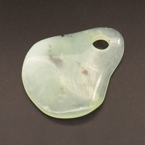 Natural Green Aventurine Pendants,Can buckle,Green,5x47x58mm,Hole:8mm,about 21.7g/pc,1 pc/package,XFPC01153bhia-L001