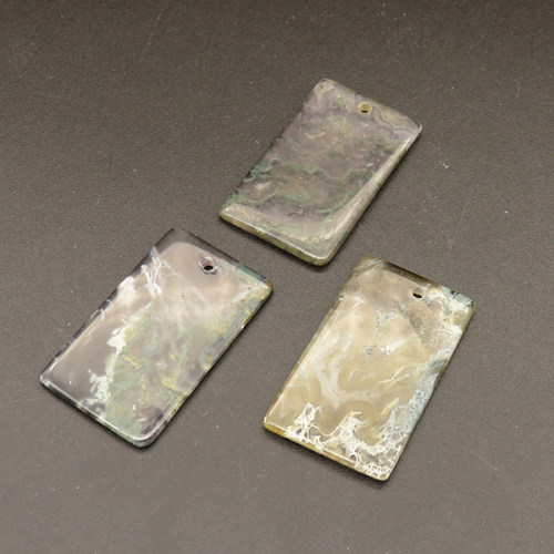 Natural Breciated Jasper Pendants,Rectangular,Colorful,2.5x19x32.5mm,Hole:1mm,about 3.5g/pc,1 pc/package,XFPC01171bhva-L001