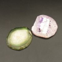 Natural Agate Pendants,Irregular,Random mixed color,6x50x55mm,Hole:2mm,about 33g/pc,1 pc/package,XFPC01207bhva-L001