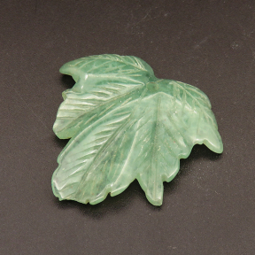Natural Green Aventurine Pendants,Maple Leaf,Green,5x42x42mm,Hole:2.5mm,about 8.6g/pc,1 pc/package,XFPC01271bhva-L001