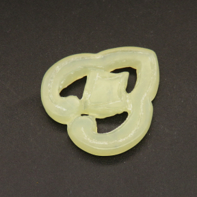 Natural New Jade Pendants,Peach shape,Gray,4x27x28mm,Hole:2mm,about 4.4g/pc,1 pc/package,XFPC01291bbov-L001