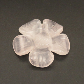 Natural Rose Quartz Pendants,Flower,Pink,5x35.5mm,Hole:2mm,about 6.3g/pc,1 pc/package,XFPC01315bhia-L001