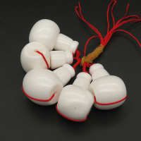 Natural Howlite Beads,Tee beads,White,20x20x30mm,Hole:2mm,about 15.5g/pc,1 pc/package,XFPC01364bhia-L001