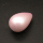 Shell Pearl Beads,Half Hole,Water Droplets,Dyed,Pink,14.5x22mm,Hole:1mm,about 6.1g/pc,1 pc/package,XBSP00771vaia-L001