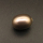 Shell Pearl Beads,Half Hole,Egg Shape,Dyed,Brown,11x14mm,Hole:1mm,about 2.5g/pc,1 pc/package,XBSP00844aahm-L001