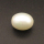 Shell Pearl Beads,Half Hole,Egg Shape,Dyed,AB white,11x14mm,Hole:1mm,about 2.5g/pc,1 pc/package,XBSP00847aahm-L001