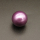 Shell Pearl Beads,Half Hole,Round,Dyed,Dark purple,16mm,Hole:1mm,about 6.0g/pc,1 pc/package,XBSP00910aaho-L001
