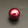 Shell Pearl Beads,Half Hole,Round,Dyed,Redwine,14mm,Hole:1mm,about 4.0g/pc,1 pc/package,XBSP00918aahl-L001