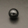 Shell Pearl Beads,Half Hole,Round,Dyed,Black,14mm,Hole:1mm,about 4.0g/pc,1 pc/package,XBSP00929aahl-L001