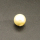 Shell Pearl Beads,Half Hole,Round,Dyed,Beige,8mm,Hole:1mm,about 0.5g/pc,1 pc/package,XBSP00994vabob-L001