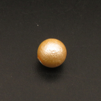 Shell Pearl Beads,Half Hole,Round,Frosted,Dyed,Champagne,8mm,Hole:1mm,about 1.1g/pc,1 pc/package,XBSP01099vabob-L001