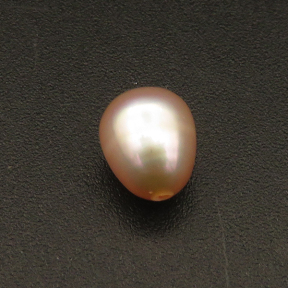 Natural Freshwater Pearl Beads,Half Hole,Water Droplets,Grade A,Pink,6x7.5~6x7mm,Hole:0.8mm,about 0.4g/pc,1 pc/package,XBSP01118aaha-L001