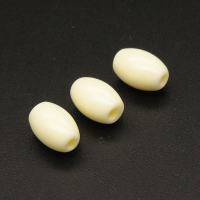 Resin Beads,Rice Beads,Cream color,7x10mm,Hole:2mm,about 0.5g/pc,1pc/package,XBR00051amaa-L001