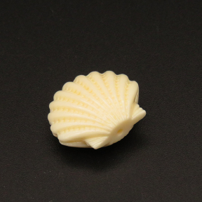 Resin Beads,Shell,Cream color,8x17x20mm,Hole:1.5mm,about 2.2g/pc,1pc/package,XBR00063hobb-L001