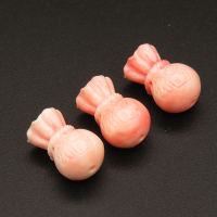 Resin Beads,Lucky bag,Pink,10x16mm,Hole:1.5mm,about 1.3g/pc,1pc/package,XBR00178hibb-L001