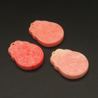 Resin Pendants,Token,Pink,5x23x31mm,Hole:1.5mm,about 4.0g/pc,1pc/package,XBR00195hmbb-L001