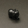 Resin Beads,Elephant,Black,9x14x11mm,Hole:1.5mm,about 1.7g/pc,1pc/package,XBR00202albv-L001