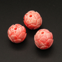 Resin Beads,Flower-shaped beads,Pink,16mm,Hole:2mm,about 3.3g/pc,1pc/package,XBR00214hmbb-L001