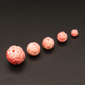 Resin Beads,Flower-shaped beads,Pink,16mm,Hole:2mm,about 3.3g/pc,1pc/package,XBR00214hmbb-L001