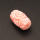Resin Beads,Carved Drum Beads,Pink,12x20mm,Hole:2mm,about 3.0g/pc,1pc/package,XBR00261hmbb-L001