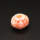 Resin Beads,Engraved spacer beads,Pink,11x16mm,Hole:5mm,about 2.0g/pc,1pc/package,XBR00322bobb-L001