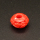 Resin Beads,Engraved spacer beads,Orange,11x16mm,Hole:5mm,about 2.0g/pc,1pc/package,XBR00328bobb-L001