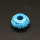 Resin Beads,Engraved spacer beads,Sea Blue,11x16mm,Hole:5mm,about 2.0g/pc,1pc/package,XBR00329bobb-L001