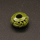 Resin Beads,Engraved spacer beads,ArmyGreen,8x11mm,Hole:4mm,about 0.7g/pc,1pc/package,XBR00343ajvb-L001