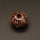 Resin Beads,Engraved spacer beads,Brown,8x11mm,Hole:4mm,about 0.7g/pc,1pc/package,XBR00347ajvb-L001