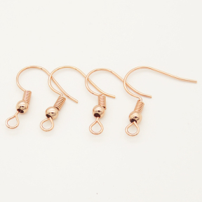 Brass Earring Hooks,Ear Wire,Curb Chains with Ice Pick Pinch Bails,Long-lasting plated,Silver Color,50x2x5mm,Hole:3x4mm,Needle:0.6mm,about 0.44g/pc,50 pcs/package,XFE00005ajvb-L002