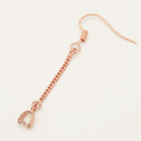 Brass Earring Hooks,Ear Wire,Long-lasting plated,Golden,20x16mm,Hole:2mm,about 0.22g/pc,50 pcs/package,XFE00019bhil-L002