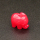 Resin Beads,Elephant,Red,7x8x10mm,Hole:1.5mm,about 0.5g/pc,1pc/package,XBR00380hmbb-L001