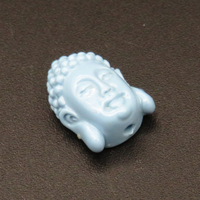 Resin Beads,Buddha statue,Color Mixing,7x9x13mm,Hole:1.5mm,about 1.0g/pc,1pc/package,XBR00389bobb-L001