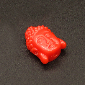 Resin Beads,Buddha statue,Color Mixing,8x11x14mm,Hole:1.5mm,about 1.5g/pc,1pc/package,XBR00394hjbb-L001