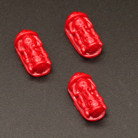 Resin Beads,Elephant buddha,Red,7x9x17mm,about 1.5g/pc,1pc/package,XBR00407hjbb-L001