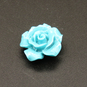 Resin Cabochons,Flower,Color Mixing,6x12mm,Hole:1.5mm,about 0.8g/pc,1pc/package,XBR00500bpvb-L001
